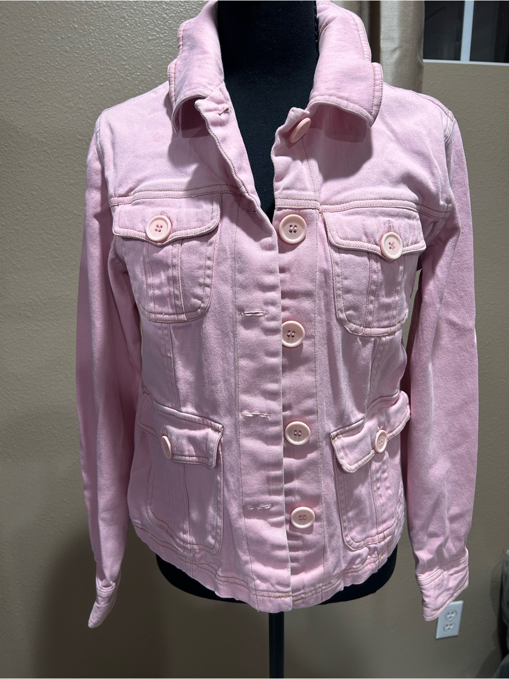 Vintage Dollhouse Y2K pink coat jacket